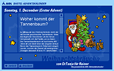 Screenshot: Weihnachtsbr&auml;uche