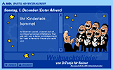Screenshot: Weihnachtslieder