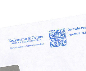 Frankierung mit Neopost