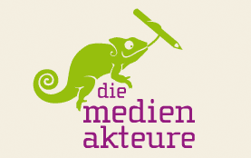 Logo f¨r Die Medienakteure