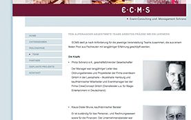 Screenshot: Team