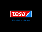 Screenshot: Logo und Claim