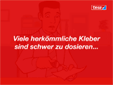 Screenshot: Schwer zu dosieren