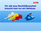 Screenshot: Nachf&uuml;llkassetten