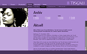 Screenshot: Pressearchiv